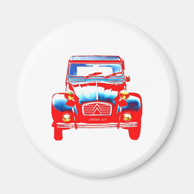 Aimant Citroen 2CV 2 (Devant)