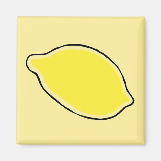 Aimant Citron (Devant)