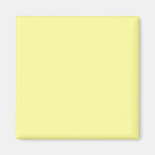 Aimant Citron jaune FFFF9F Couleur avec option Ajouter un