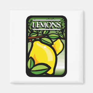 Aimant Citrons