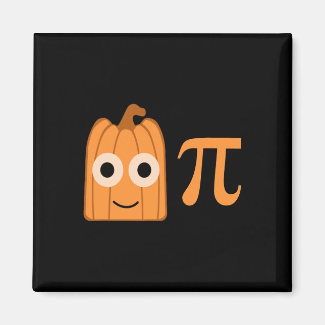 Aimant Citrouille Amusant Pi Teacher Pour Les Maths Et En (Devant)