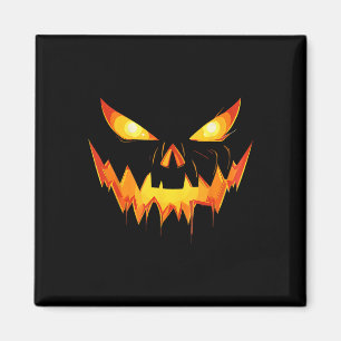 Aimant Citrouille Jack-o'-lantern Face Halloween Hommes G