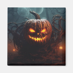 Aimant Citrouille mal