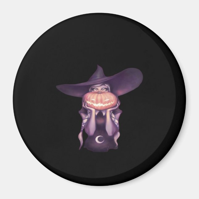 Aimant Citrouille Peekabo (Devant)