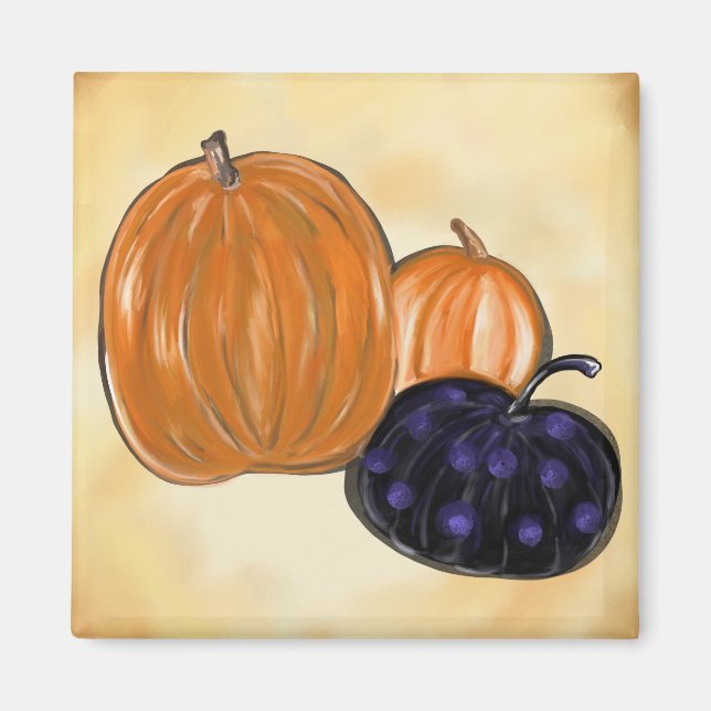 Aimant Citrouilles (Devant)