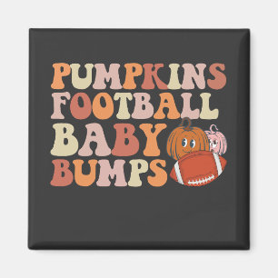 Aimant Citrouilles Football Bébé Bosses Grossesse Maman