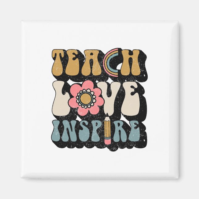 Aimant Ck To School Enseigner L'Amour Inspirer Les Enseig (Devant)