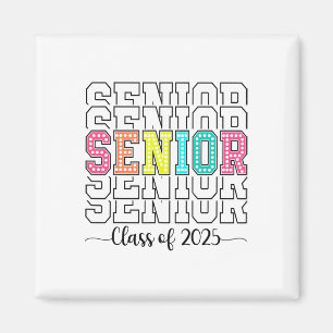 Aimant Cl Supérieur De 2025 Graduation Senior 2025