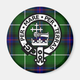 Aimant Clan écossais Donald Tartan et Crest