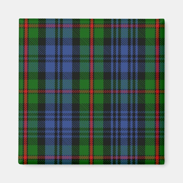 Aimant Clan écossais MacKinlay Tartan Plaid (Devant)
