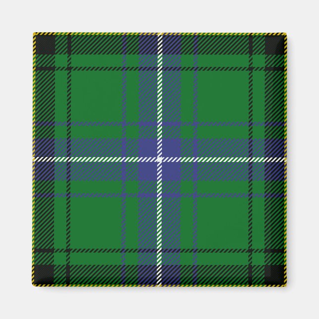 Aimant Clan Henderson Tartan (Devant)