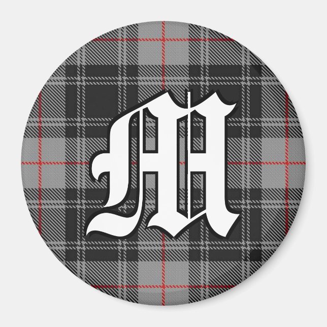 Aimant Clan Moffat Tartan Accents Plaid (Devant)