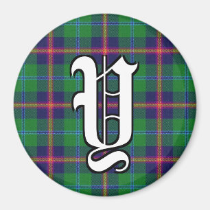 Aimant Clan Young Tartan Plaid Accents