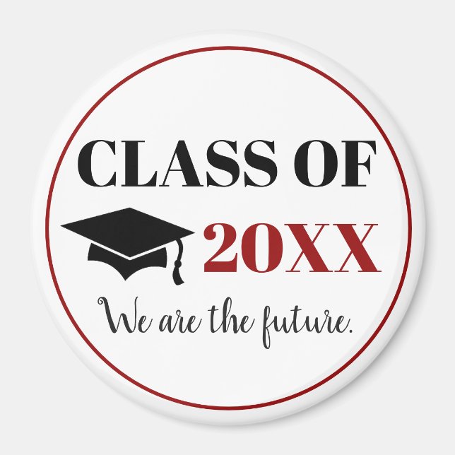 Aimant CLASSE DU 20XX - Nous sommes l'avenir (Devant)