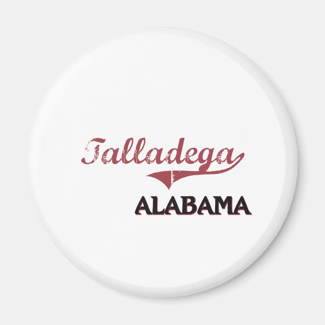 Aimant Classic de Talladega Alabama (Devant)