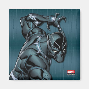 Aimant Classique Avengers   Black Panther Claw Attack
