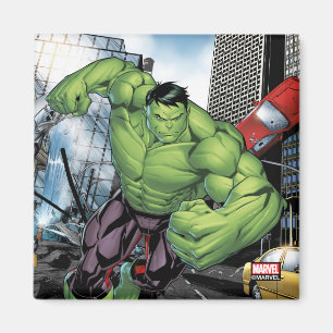 Aimant Classique Avengers   Charge de Hulk