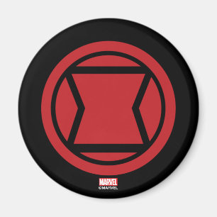 Aimant Classique Avengers   Icône Veuve Noire