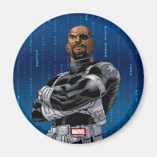 Aimant Classique Avengers   Nick Fury Bras Croisés