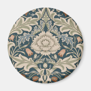 Aimant Classique Floral du Jardin William Morris Severn