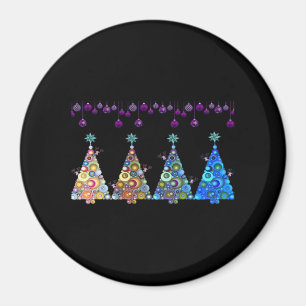 Aimant Classique Peekaboo Reindeer