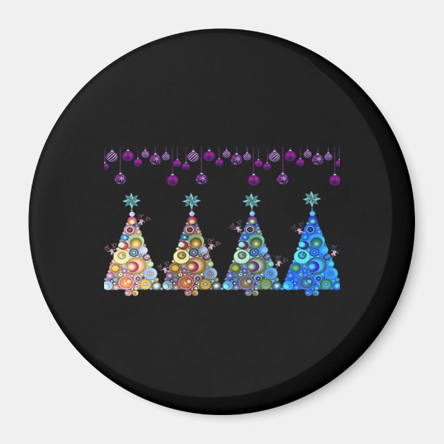 Aimant Classique Peekaboo Reindeer (Devant)