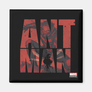 Aimant Classiques Avengers Graphique du nom d'Ant-Man
