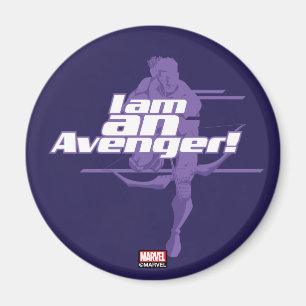 Aimant Classiques Avengers Hawkeye "Je Suis" Graphique