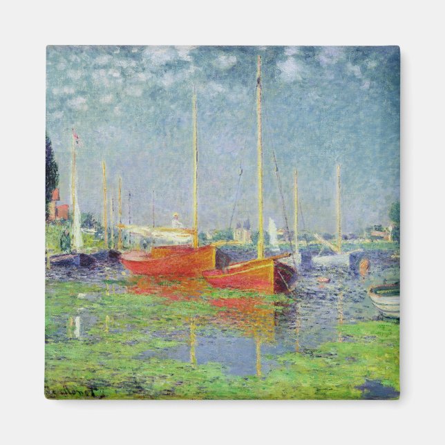 Aimant Claude Monet | Argenteuil, c.1872-5 (Devant)