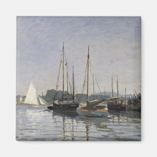 Aimant Claude Monet   Bateaux de plaisance, Argenteuil, c