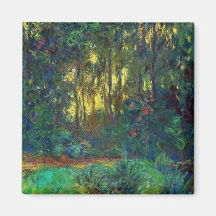 Aimant Claude Monet - Coin d'un étang avec des Nénuphars