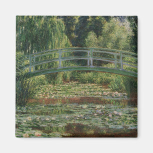Aimant Claude Monet Japon Footbridge & Water Lily Pool