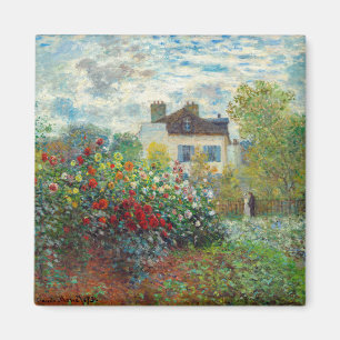 Aimant Claude Monet - Le Jardin de l'Artiste à Argenteuil