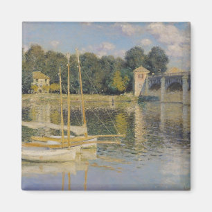 Aimant Claude Monet Le pont d'Argenteuil, 1874