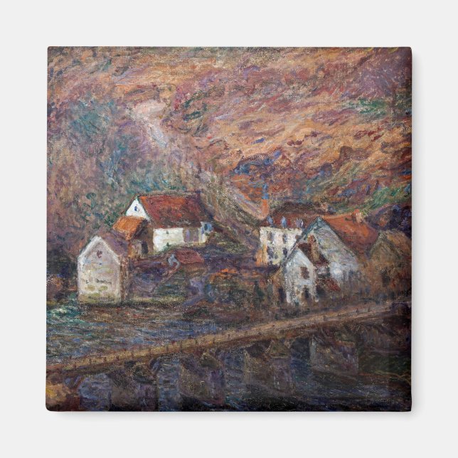 Aimant Claude Monet - Le pont de Vervy (Devant)
