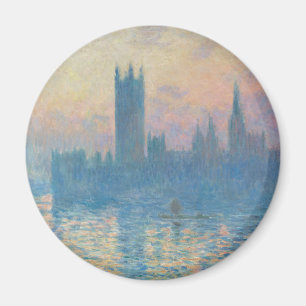 Aimant Claude Monet Les maisons du Parlement Coucher de s