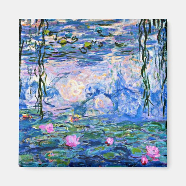 Aimant Claude Monet - Lys à eau, 1919 (Devant)