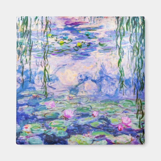 Aimant Claude Monet - Nymphéas / Nymphéas 1919 (Devant)