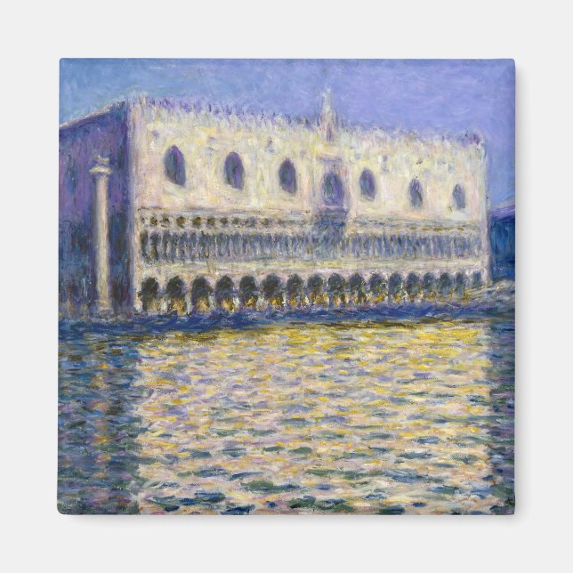 Aimant Claude Monet - Palais des Doges (Devant)