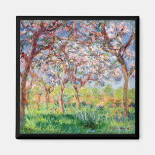 Aimant Claude Monet   Printemps un Giverny