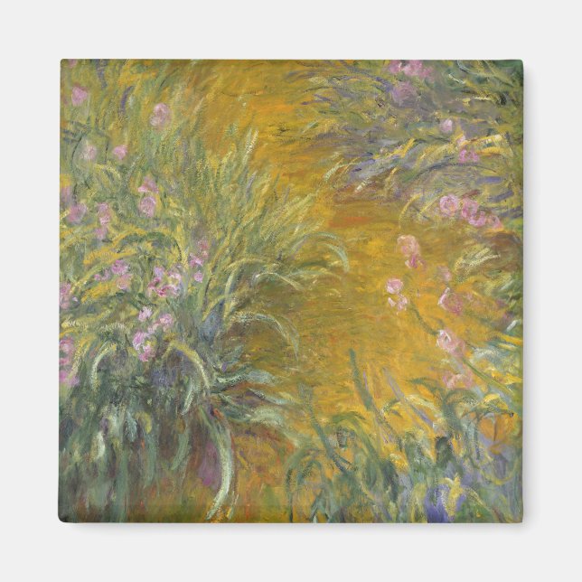 Aimant Claude Monet | The Path through the Irises (Devant)
