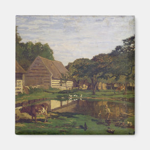 Aimant Claude Monet Une ferme en Normandie