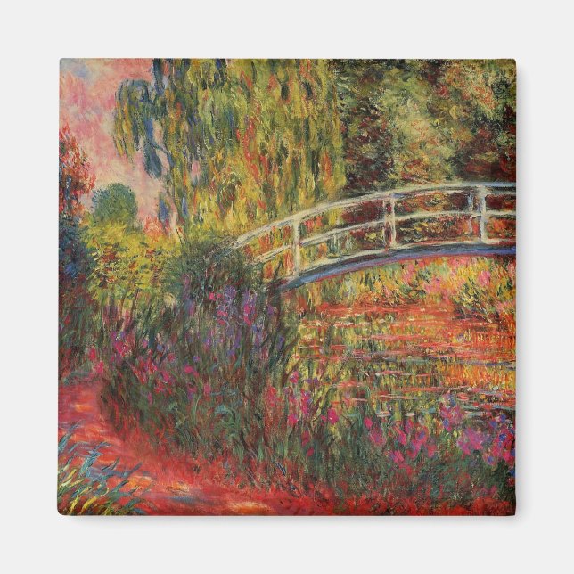 Aimant Claude Monet Water Lily Pond 1900 (Devant)