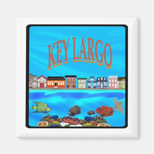 Aimant Clé Largo maintenant (Devant)