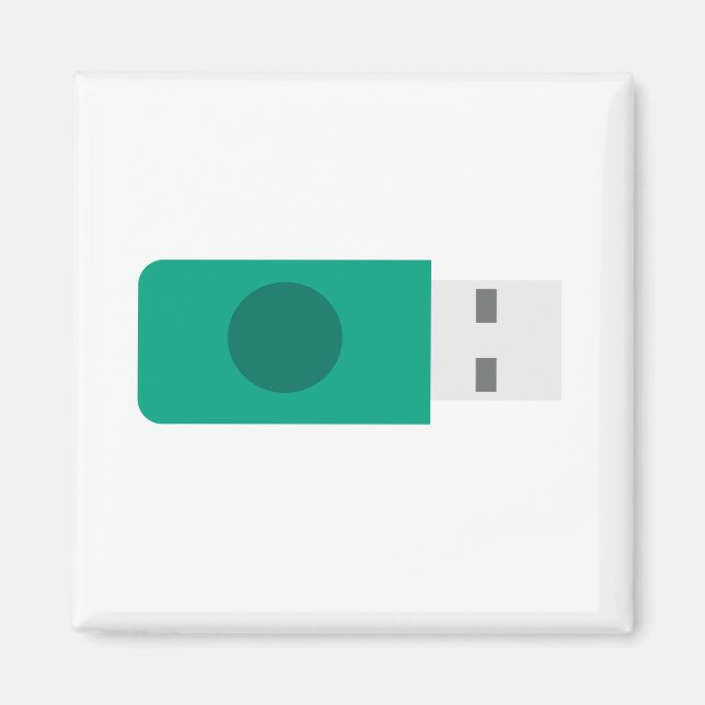 Aimant Clé USB (Devant)