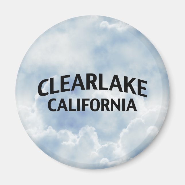Aimant Clearlake, Californie (Devant)