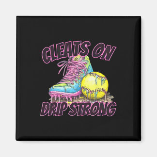 Aimant Cleats On Drip Strong Softll Drip Softll Mom Retro