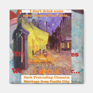 Aimant Clematis Meritage Wine Pacific Sombre Saillant