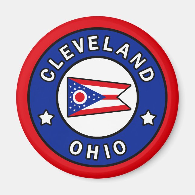 Aimant Cleveland Ohio (Devant)