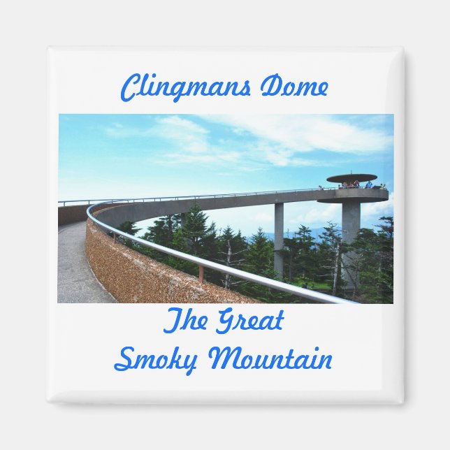 Aimant Clingmans Dome (Devant)